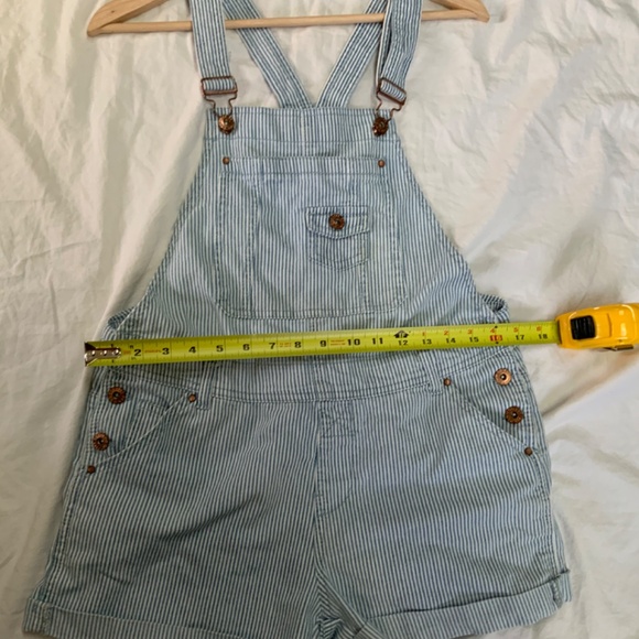 Denim Overall Shorts women’s size 6 (UK 10) - Picture 8 of 14